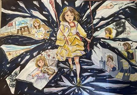 beat365正版唯一入口必一—绘画作品—肖婧